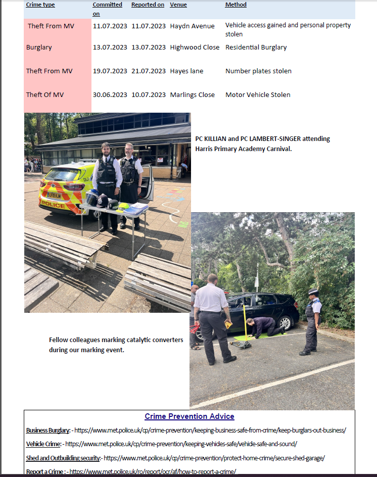 page 2 July 2023 newsletter