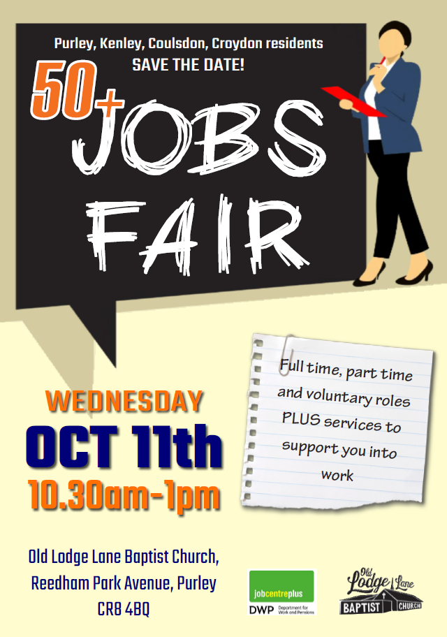 Kenley jobs fair poster