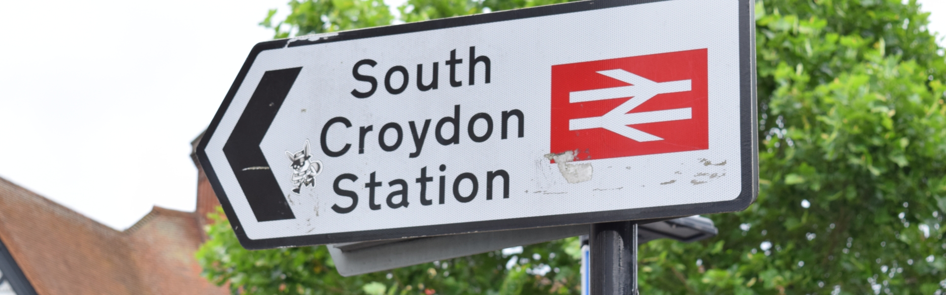 South Croydon Station Sign