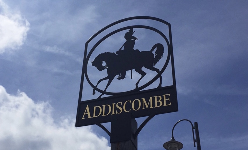 Addiscombe Sign