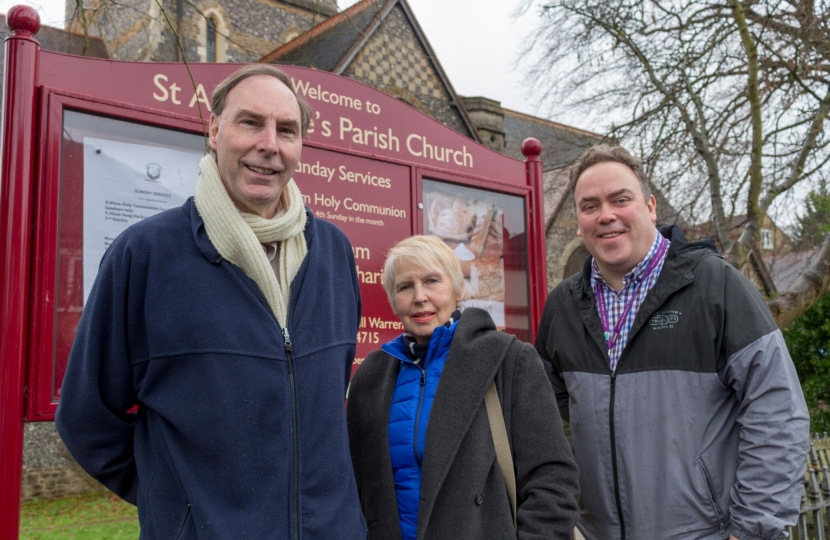 South Croydon Councillors at St. Augustine's