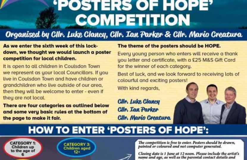 Posters of Hope Flyer