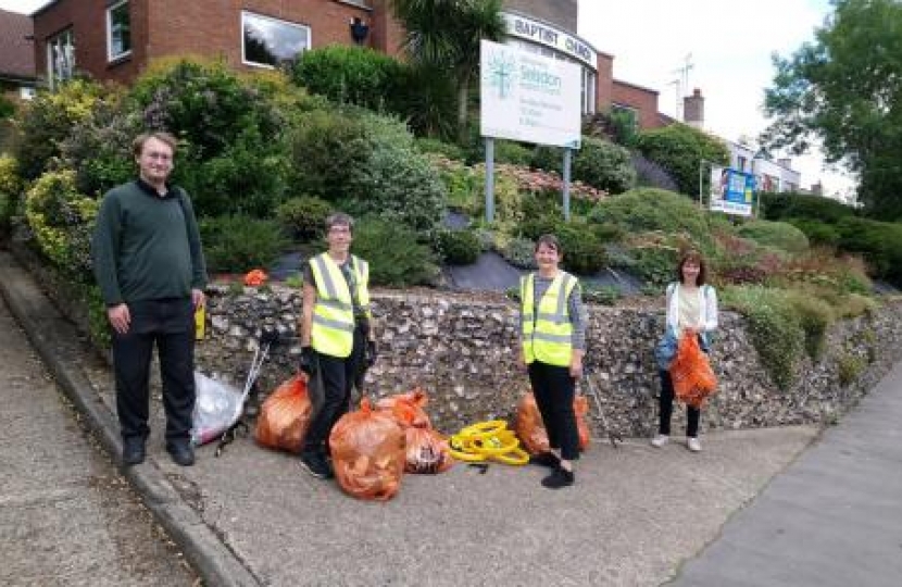 Volunteers at Selsdon Baptist Church