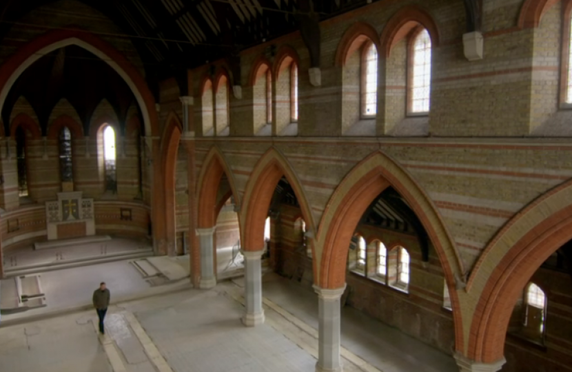 Walliams in the Chapel