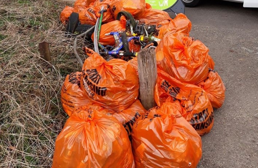 Riddlesdown Litter Pick