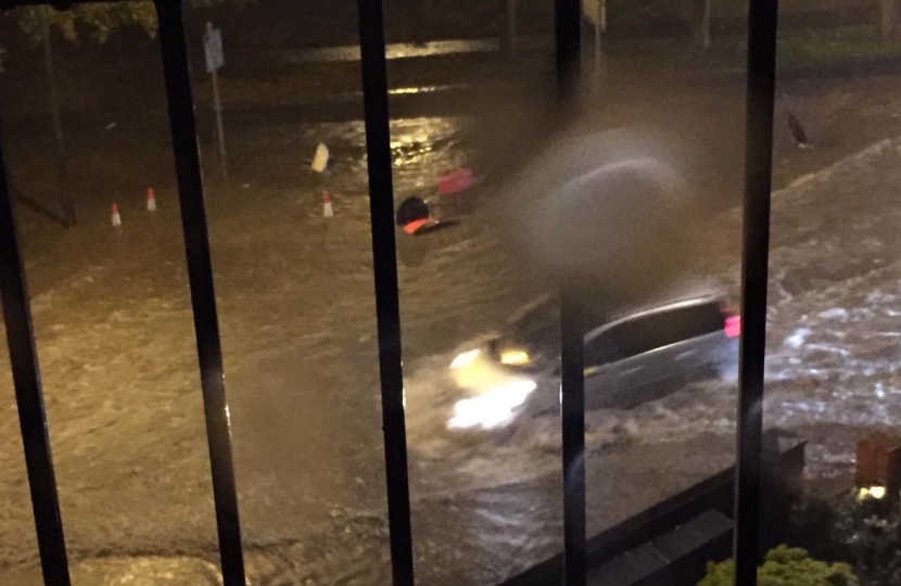 Foxley Lane flooding