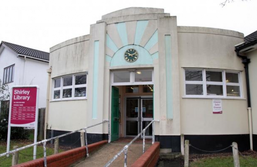 Surgery outside Shirley Library