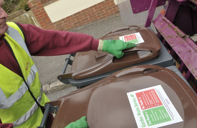 Croydon green garden waste collection suspended