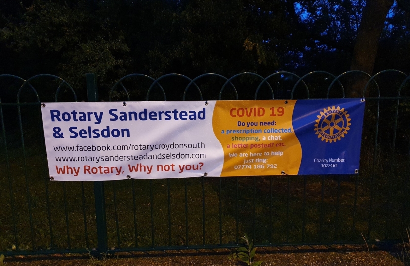 Rotary Club Covid Support