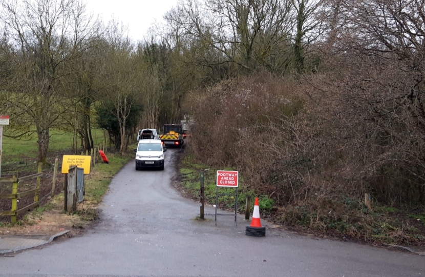 Dunmail Drive known as the White Path Sanderstead Riddlesdown