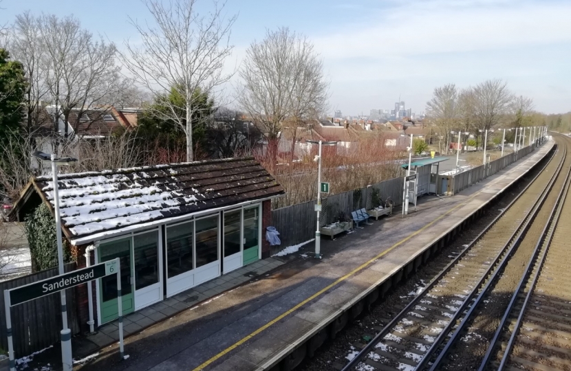 Sanderstead Station Waiting Room