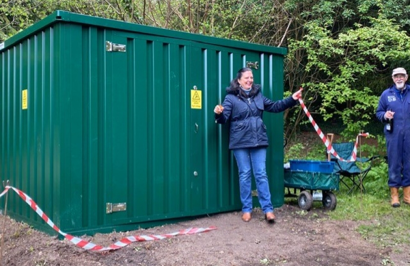 Purley Beeches - Official Opening of the Storage Unit