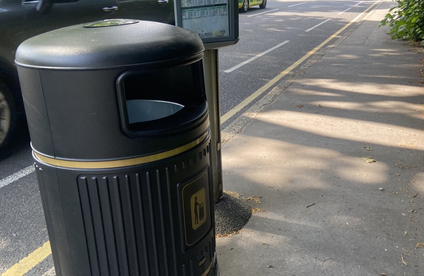 new bins Park Hill Road