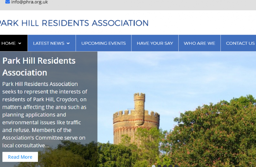 park hill residents association