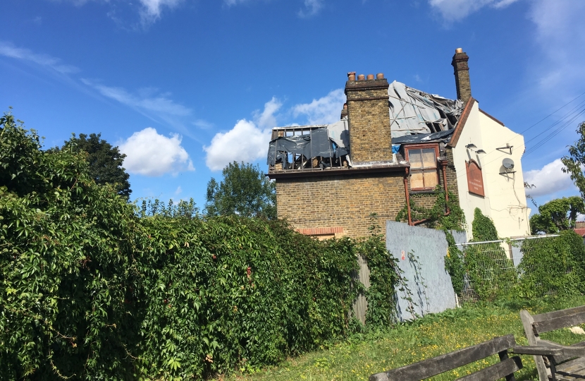 The former Public House the Rail View Selsdon rd South  Roy don