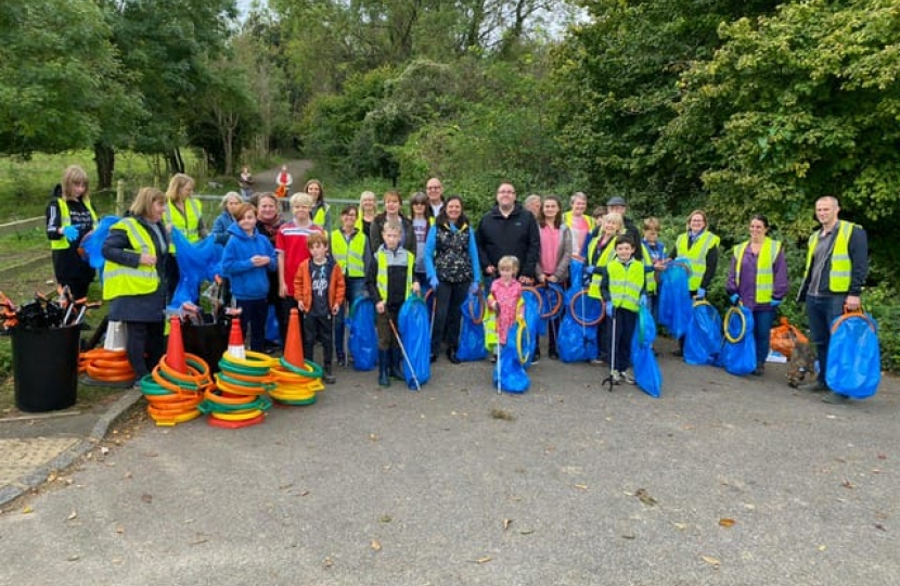 Riddlesdown Litter Pick