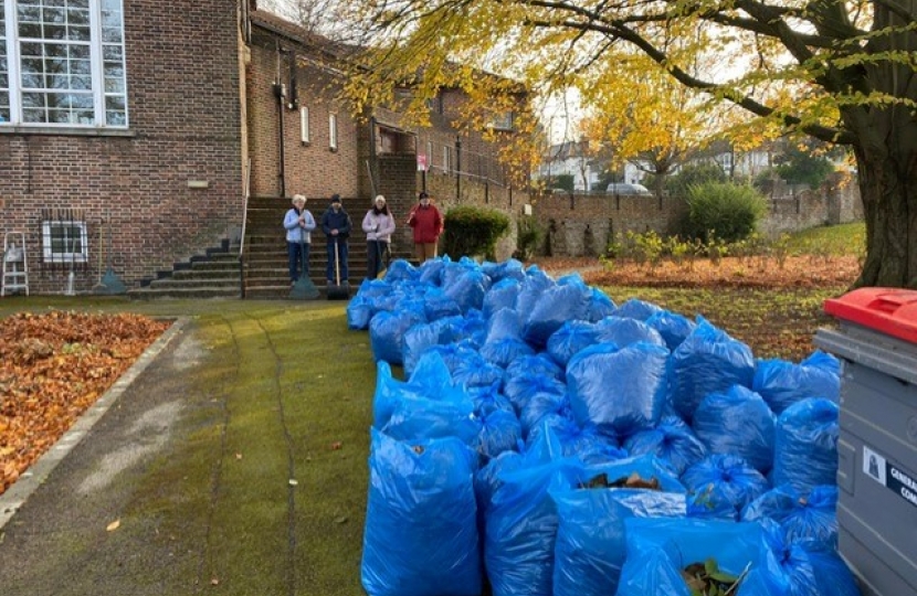 A mass of bags