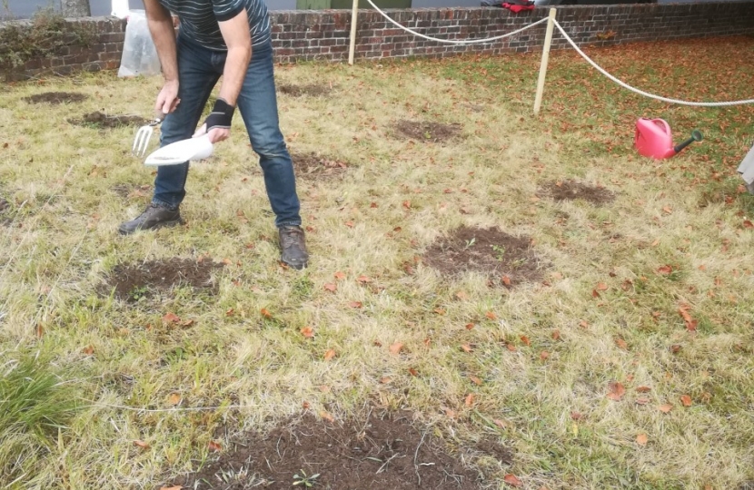 Wildflower Planting - Sanderstead Library