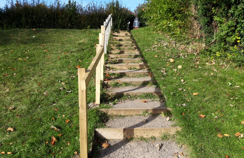 Rotary Field new handrail