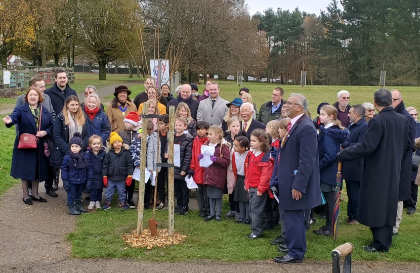 Sakura Tree Planting Ceremony