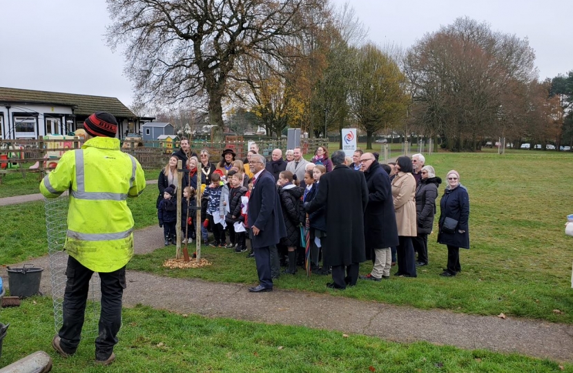 Sakura Tree Planting Ceremony