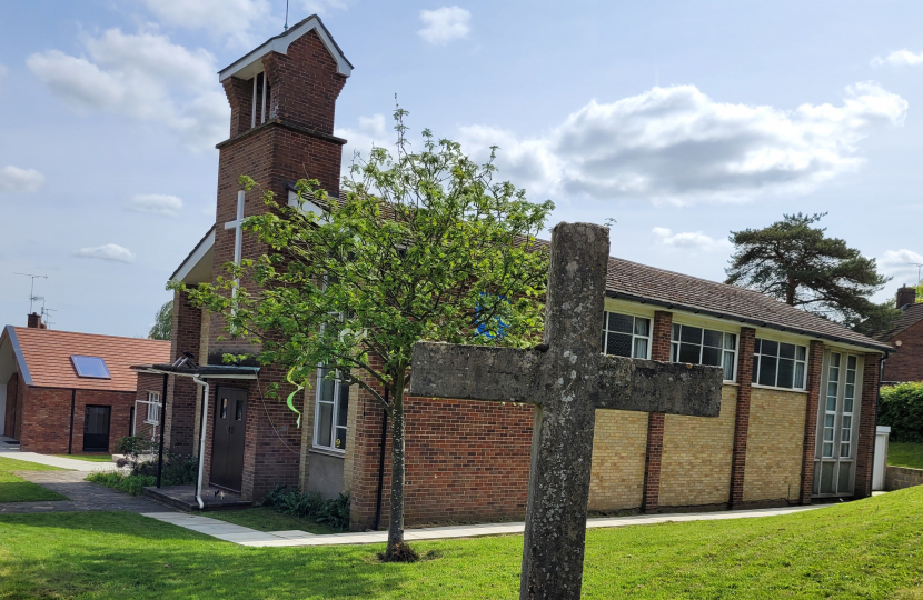 View of St Francis Monks Hill