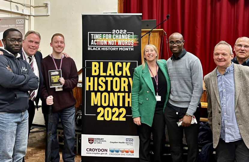 Launch of Black History Month in Croydon