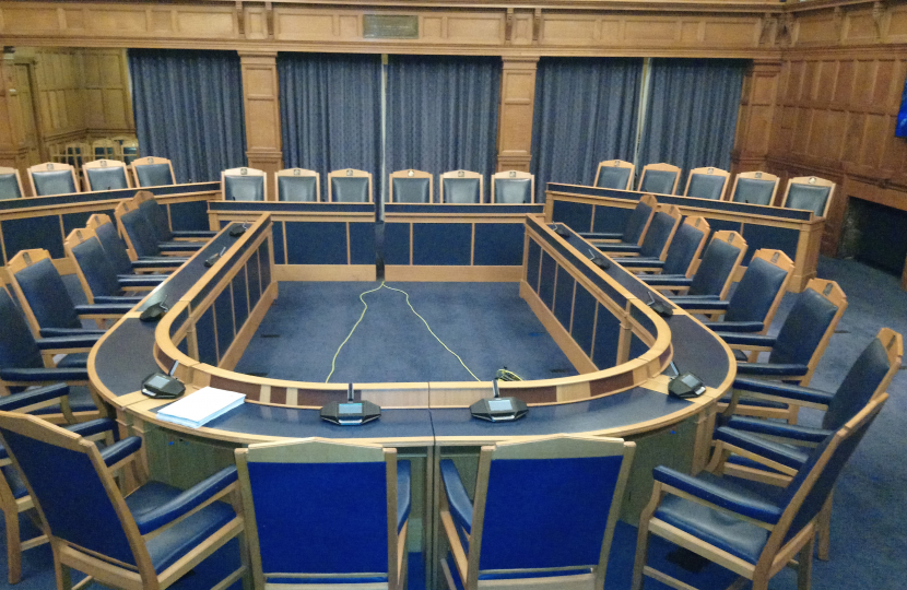 Council chamber