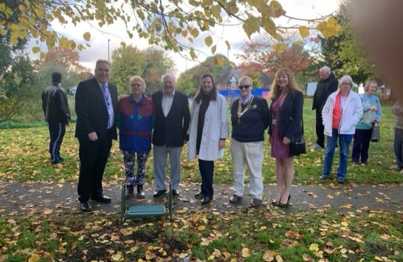 Crocus Planting at Sanderstead Pond