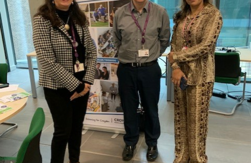 Recruitment Event - Stephen Hopkins Fatima Zaman & Cllr Hopley