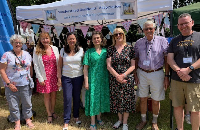 Sanderstead Residents' Association with local councillors