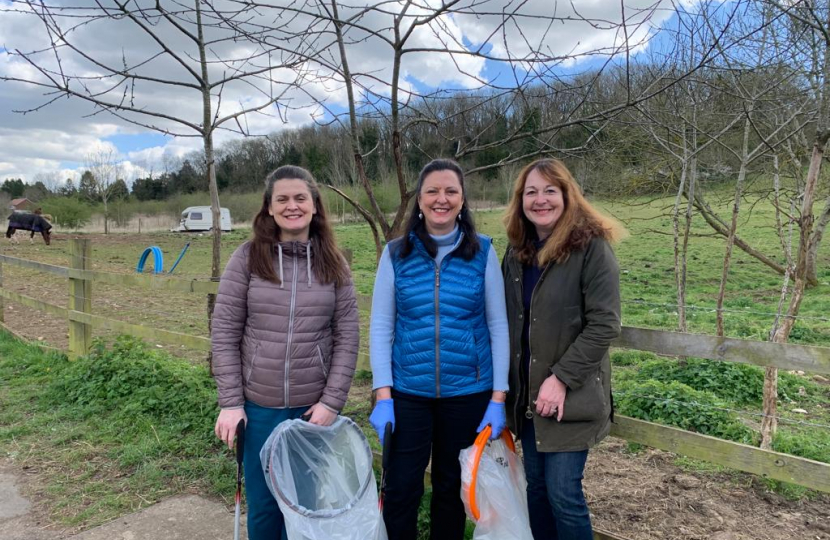 Riddlesdown Residents Association Litter Pick Sanderstead