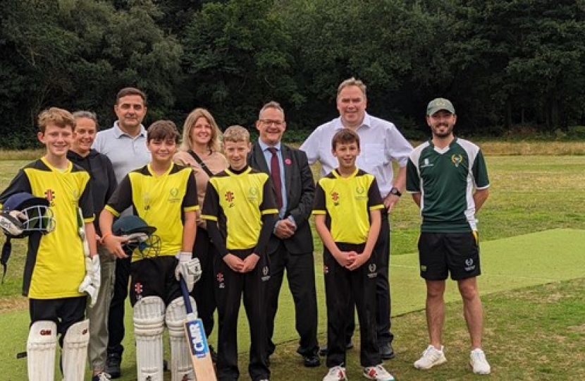 New Cricket Pitches at John Ruskin