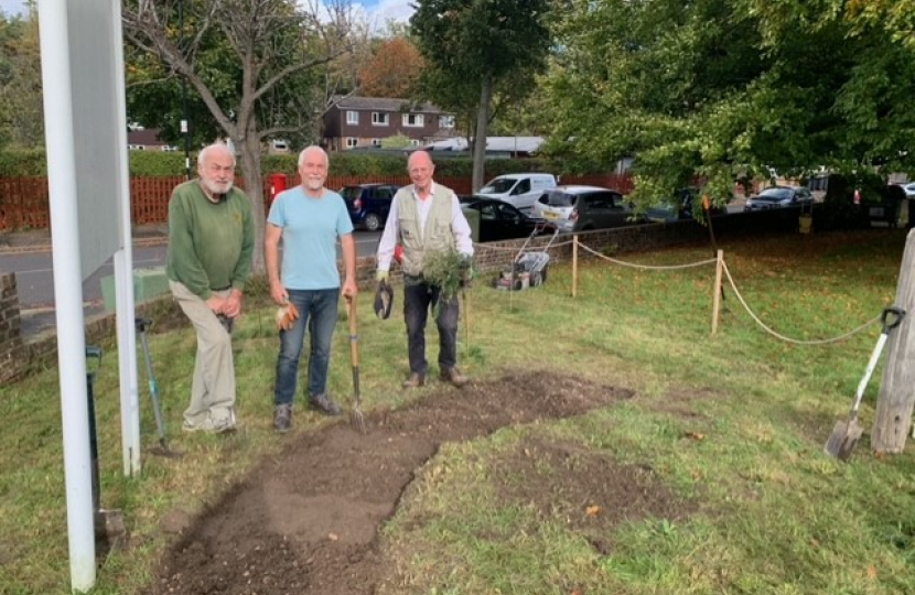 Sanderstead Library - Wild Flower Bed