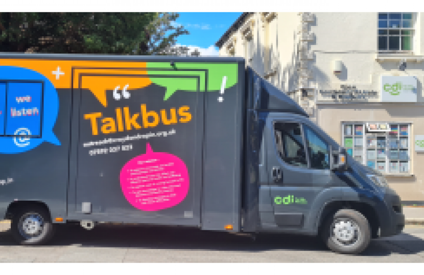 Croydon Drop In Talk Bus