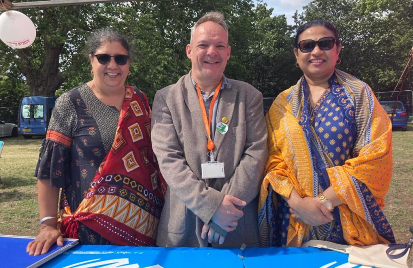 Andy at Croydon Mela 