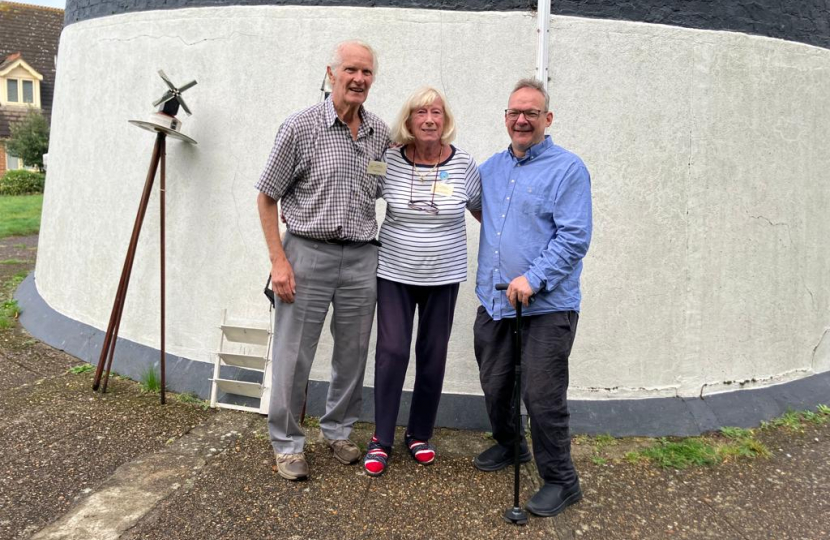 At Shirley Windmill