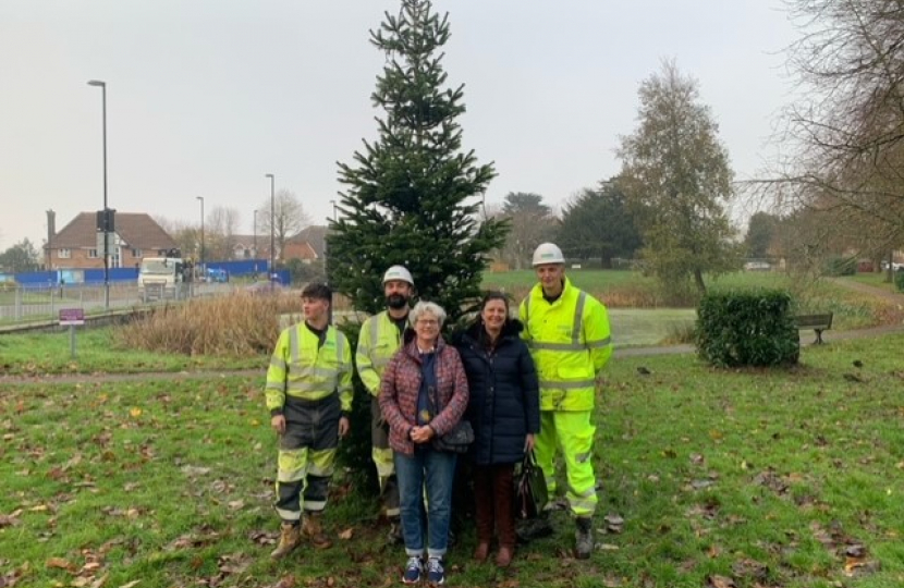 Milestone Staff - Heather Lindsay & Cllr Hopley