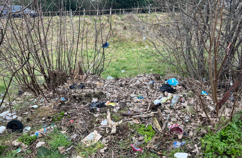 Litter in Kenley