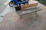 Broken bench