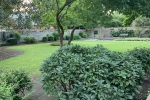 The beautiful walled garden at Haling Grove