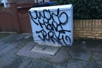 Graffiti Dornton rd South Croydon