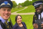 Park Hill and Whitgift Policing team - ward walking