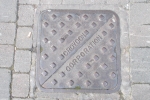 A Croydon drain cover.