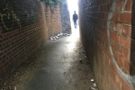 Under Croham road Railway bridge