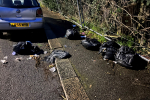 Fly tipping on Lower Road