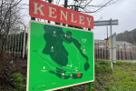 New map of Kenley at Kenley train station