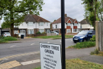 Street Sign for Cherry Tree Green