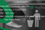 Purley BID litter pick