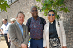 Andy with Bishop of Croydon and Barbados